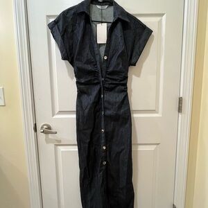 NWT Zara Jean Maxi Dress